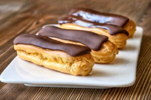 Receta fácil de eclairs