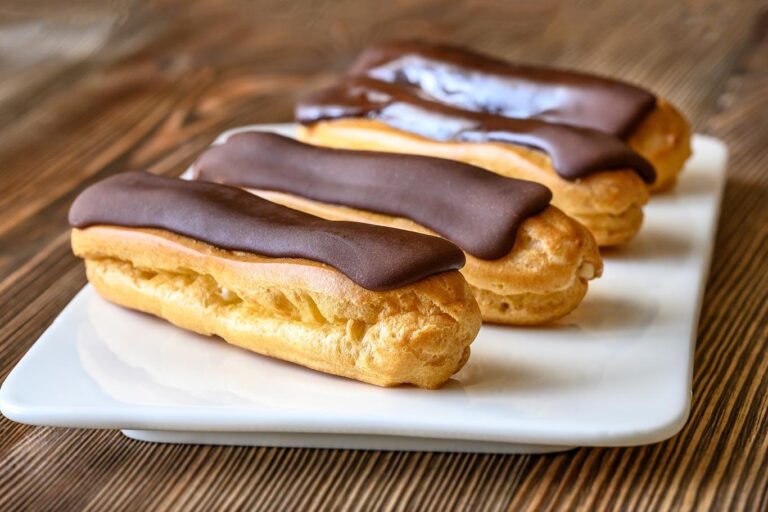 Receta fácil de eclairs