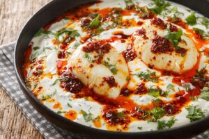 Receta de huevos turcos