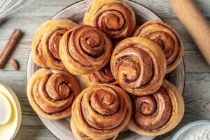 Receta de rollitos de canela