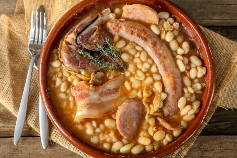 Receta de cassoulet francés