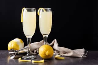 Receta de cóctel French 75