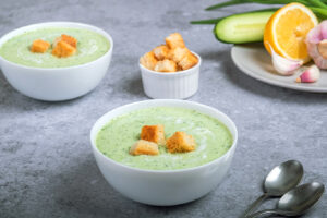 Receta de crema fría de pepino