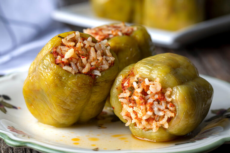 Receta de Etli biber dolmasi