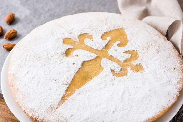 Receta de tarta de Santiago