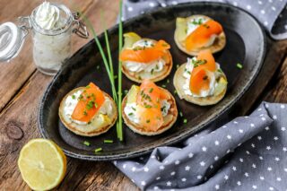 Receta de blinis