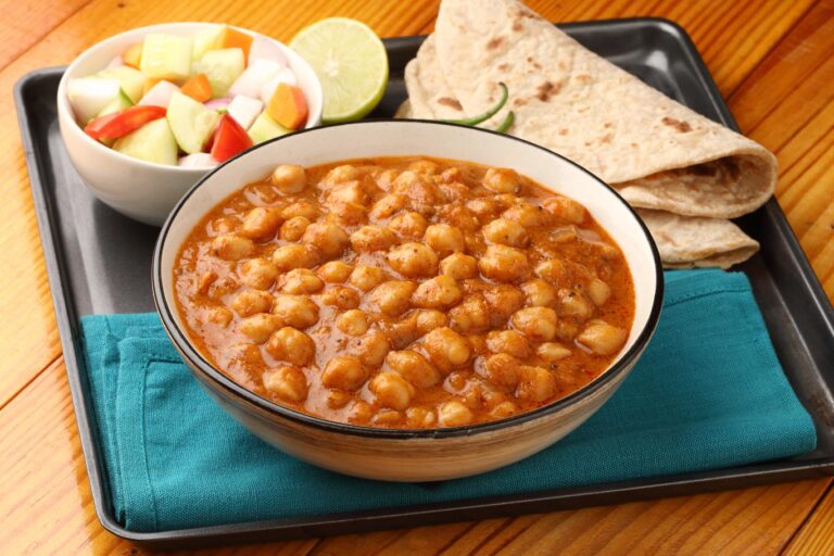 Receta fácil de chana masala