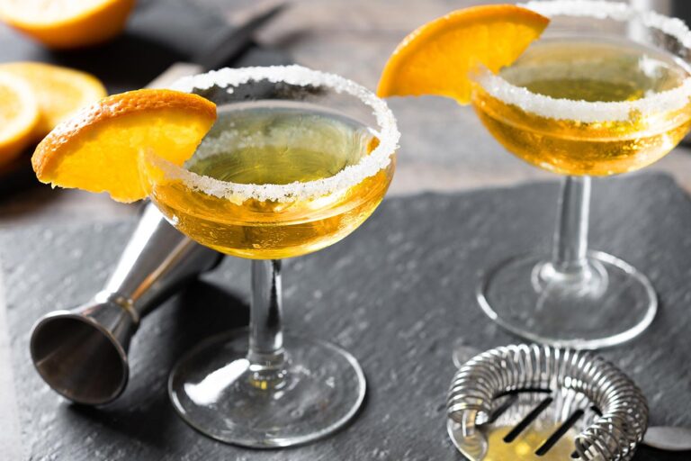 Receta fácil de cóctel Sidecar