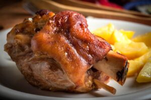 Receta de codillo de cerdo al horno