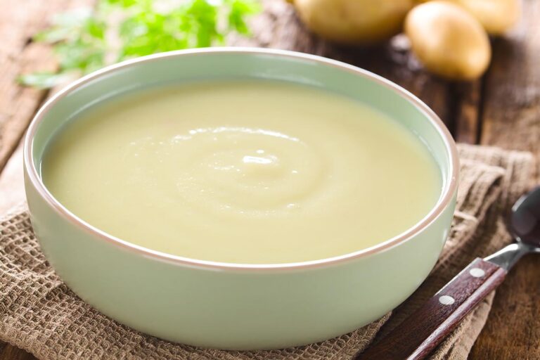 Receta de crema de patata