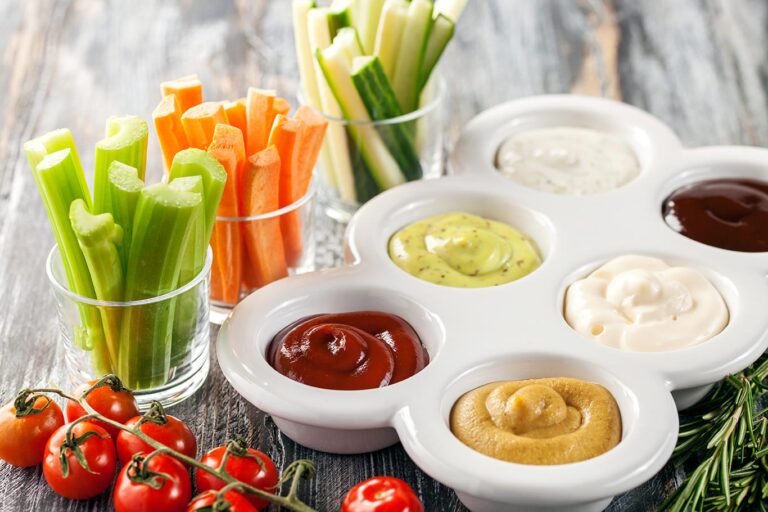 Receta fácil de crudités