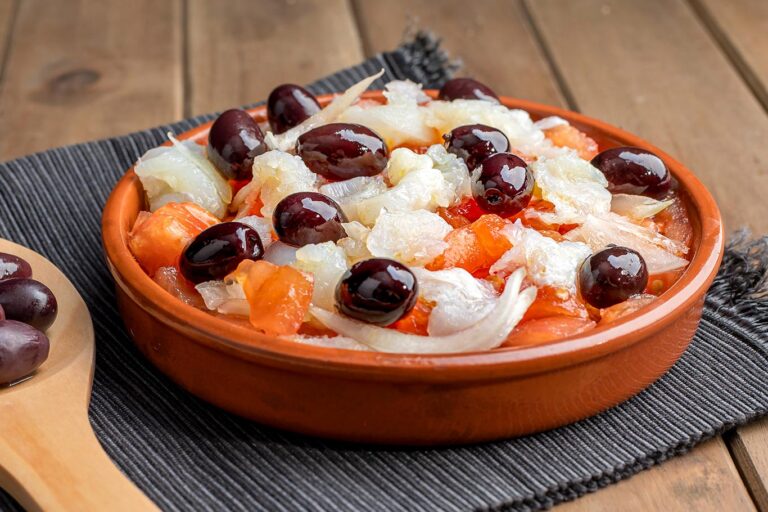 Receta tradicional de esqueixada