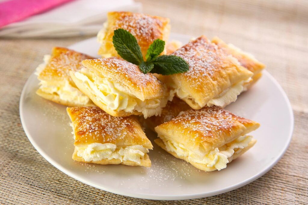 Receta tradicional de Miguelitos