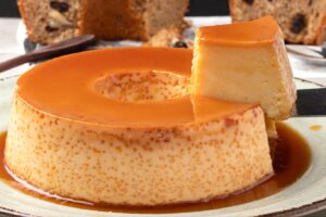 Receta casera de pudin de leche condensada