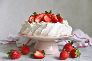 Receta fácil de tarta pavlova