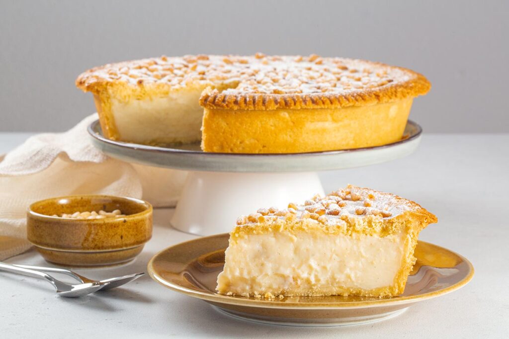 Receta de torta de la abuela italiana