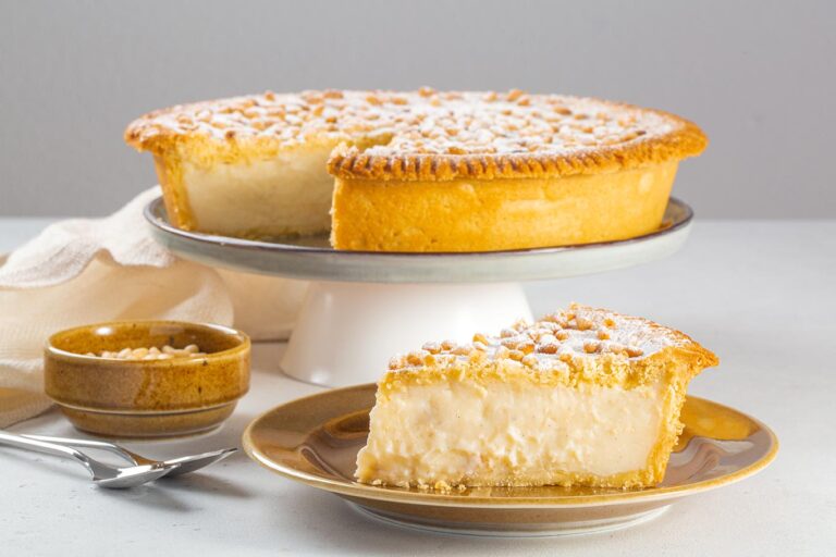 Receta de torta de la abuela italiana