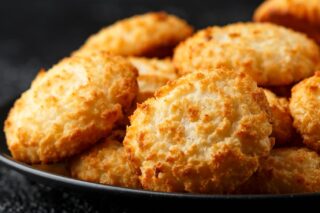 Receta de galletas de coco