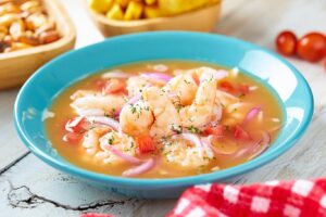 Receta de ceviche de camarón