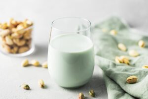 Receta de leche de pistacho