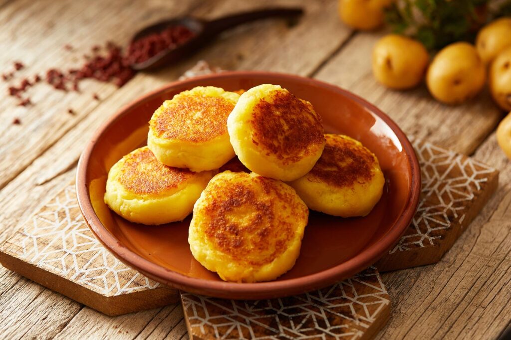 Receta de llapingachos