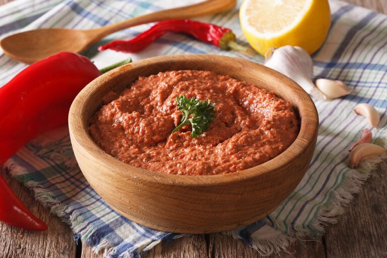 Receta de muhammara