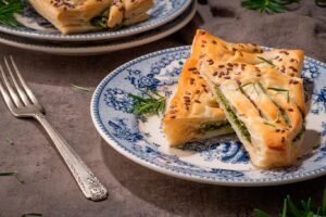 Receta casera de Hojaldre de espinacas y ricotta