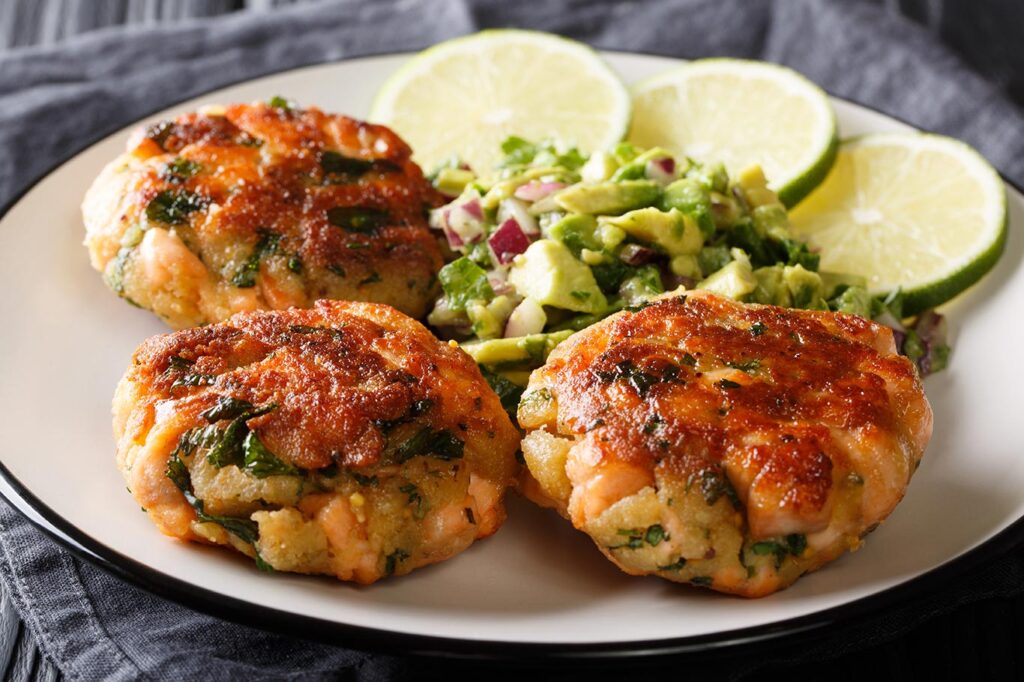 Receta de albóndigas de salmón
