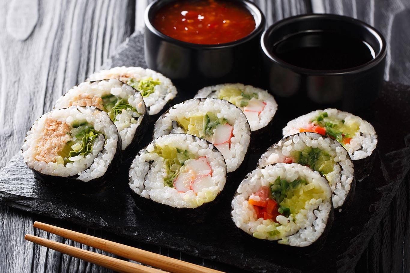 Sushi Futomaki, receta japonesa del hermano mayor del maki