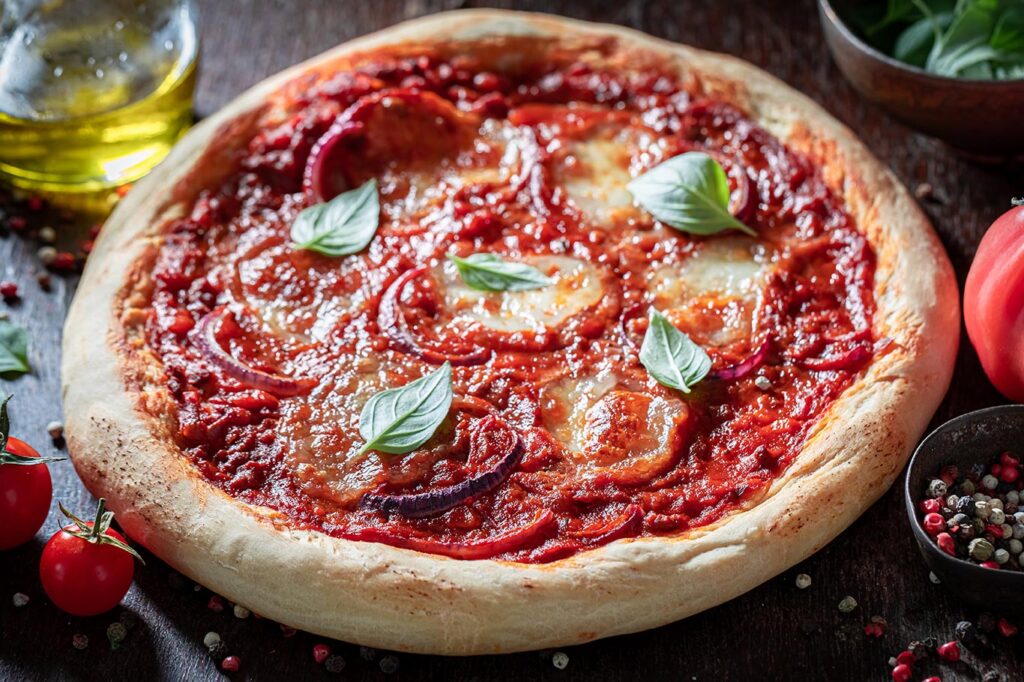 Receta de Pizza Pugliese