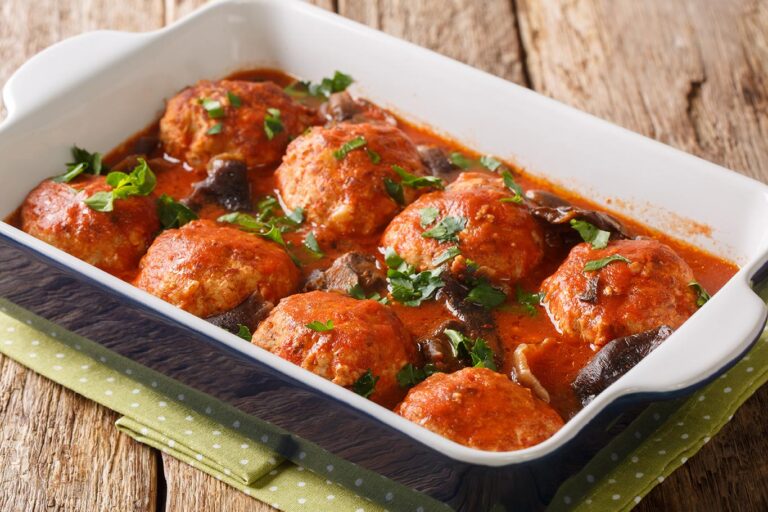 Receta de Albóndigas picantes