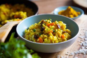 Receta de Arroz al curry