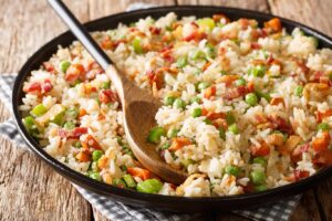 Receta de Arroz con panceta