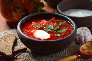 Receta tradicional de Borsch