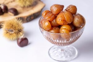 Receta fácil de Castañas en almíbar