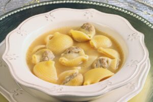 Receta fácil de Sopa de galets