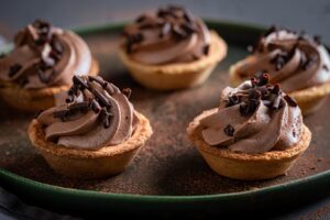 Receta de Tartaletas de chocolate