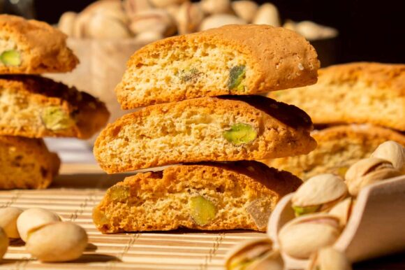 Galletas de pistachos