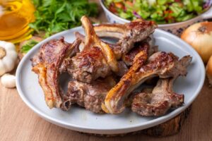 Chuletas de cordero al horno