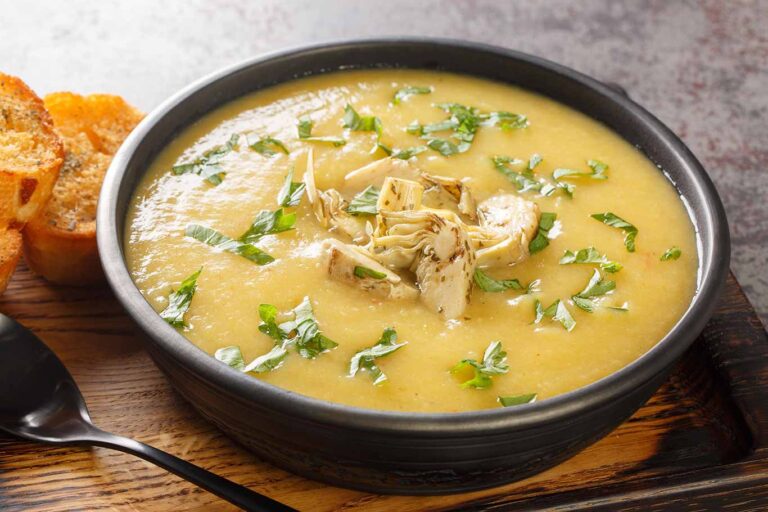 Receta fácil de crema de alchachofas