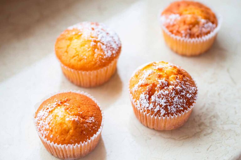 Magdalenas caseras sin gluten