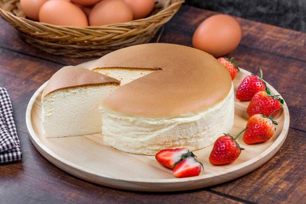Tarta de queso japonesa