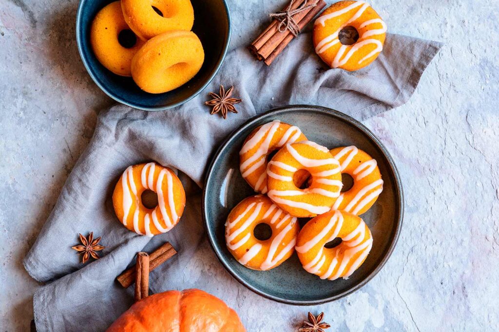 Receta de donuts de calabaza