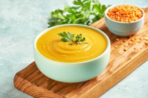 Crema de lentejas