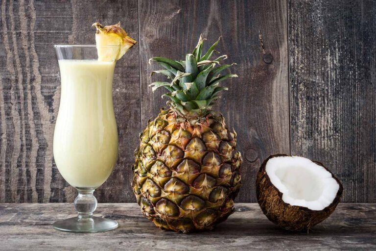 Receta de piña colada