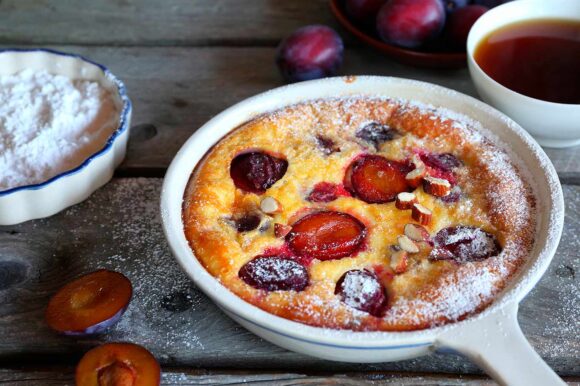 Tarta de ciruelas