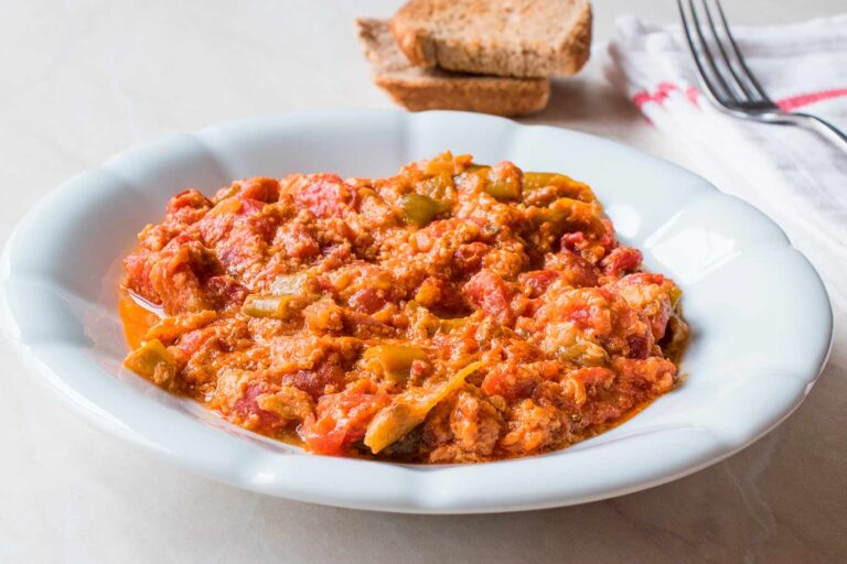 Receta de menemen