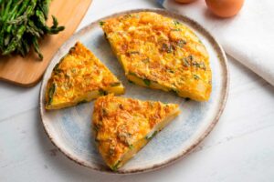 Tortilla de espárragos trigueros