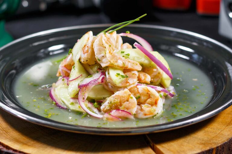Aguachile de camarón