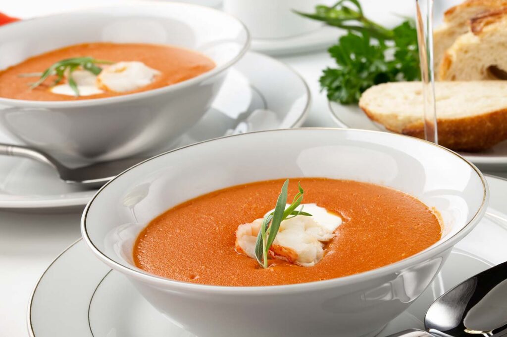 Crema de marisco